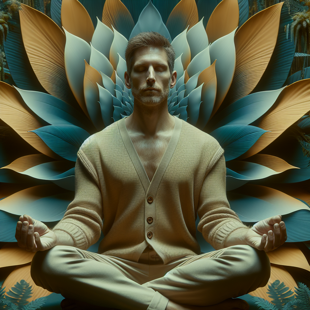 Blau-der-Ruhe-Meditation: Der stille Ozean der Seelenruhe