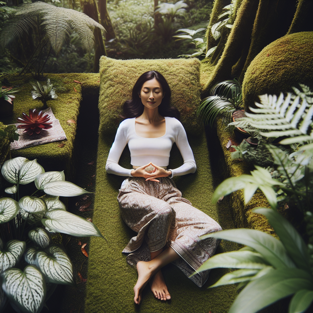 Moss bed meditation: The quiet whisper of the moss