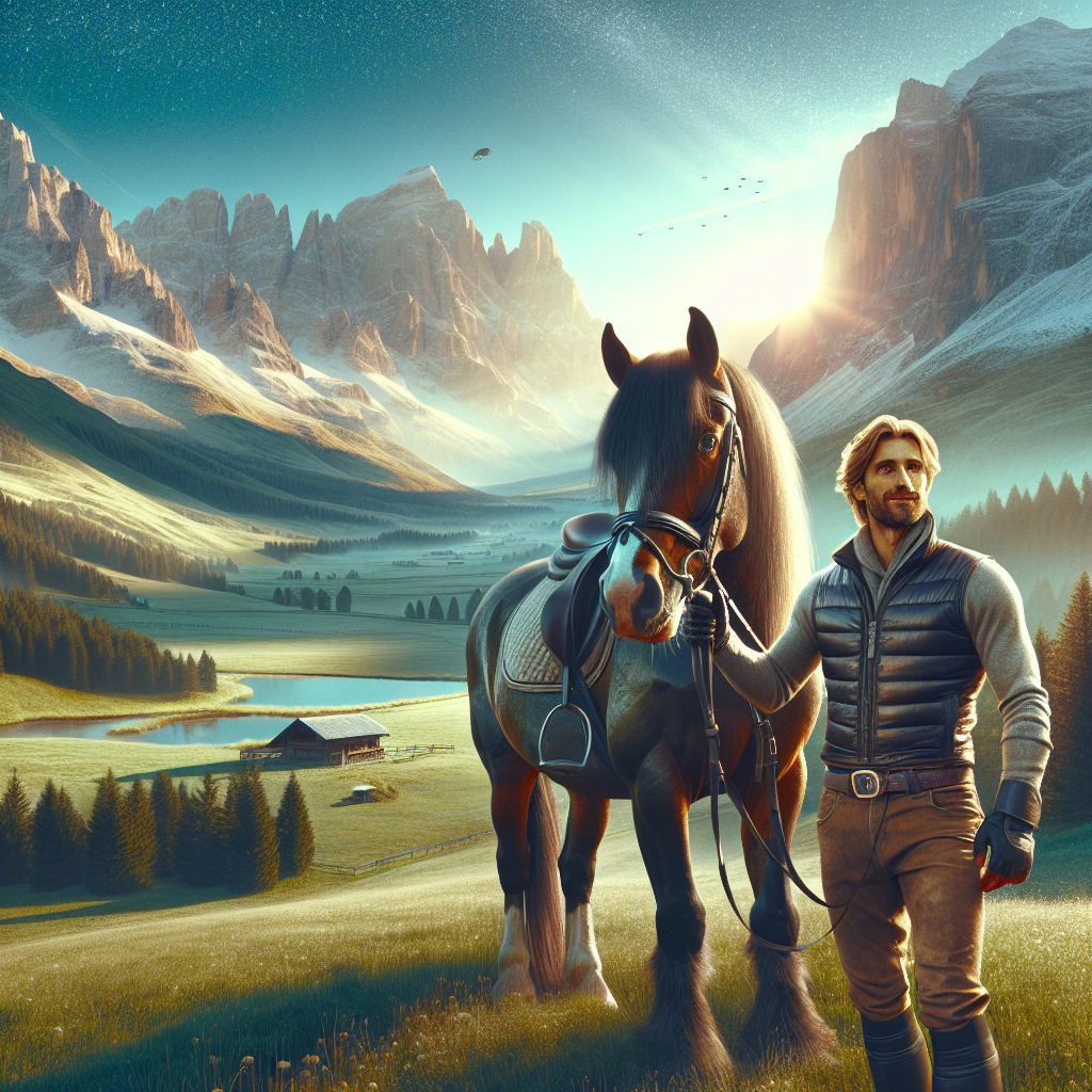 Reiten in den Alpen: Bergabenteuer zu Pferd: Die Freiheit der Berge auf vier Hufen